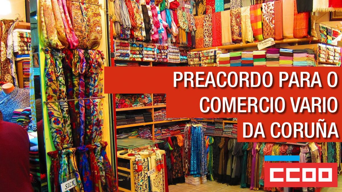 Preacordo no convenio do comercio vario da provincia da Corua