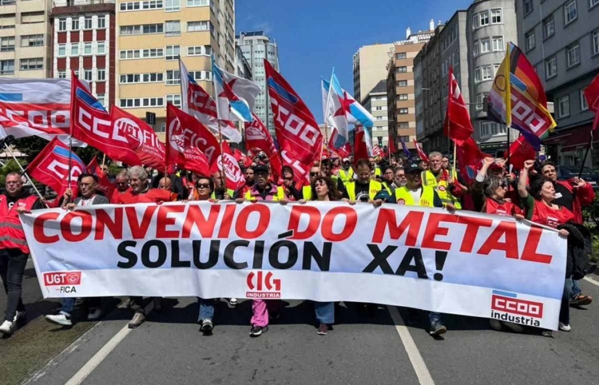 Manifestación este 19 de maio na Coruña.