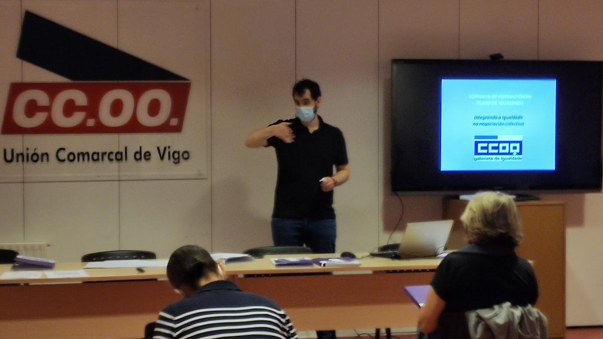 Obradoiro en Vigo do Gabinete de Igualdade de CCOO