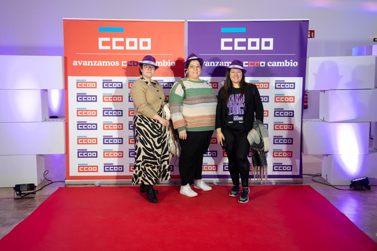 Photocall II Asemblea de Sectores Feminizados e Precarizados