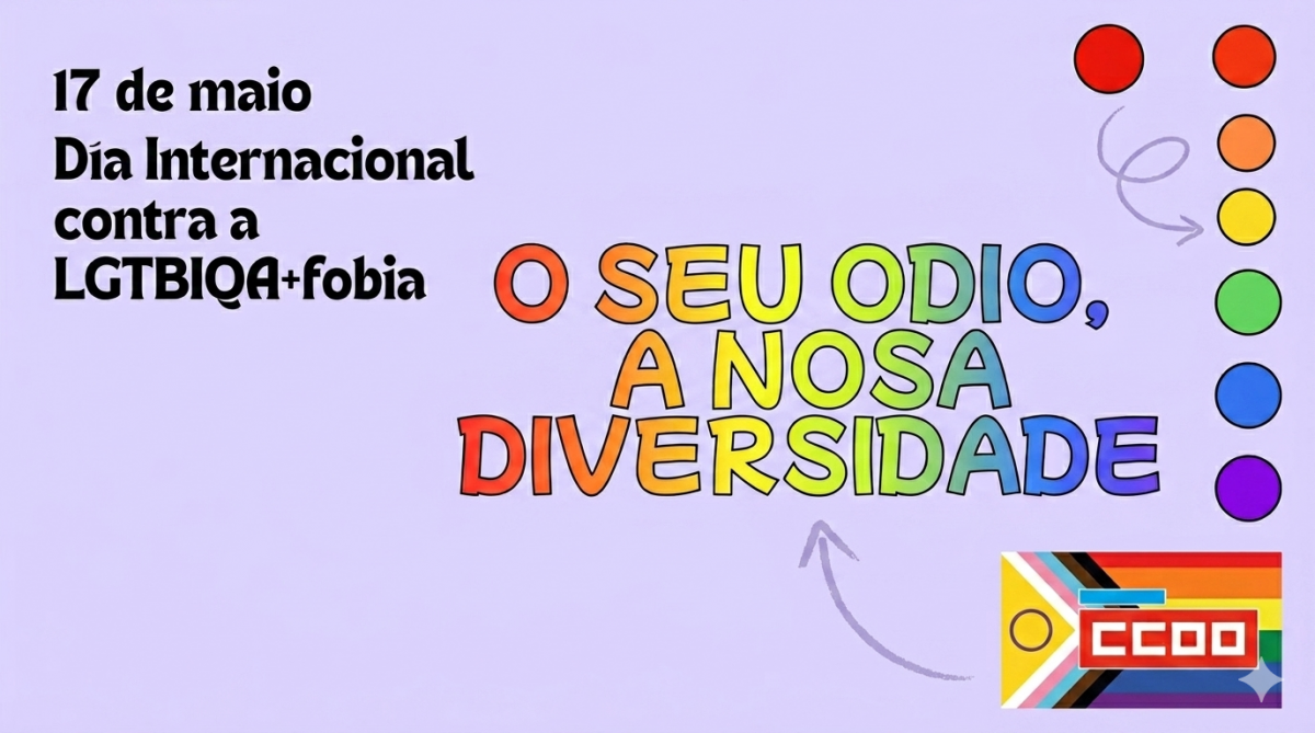 17 de maio 2026, Día Internacional contra a LGTBIfobia