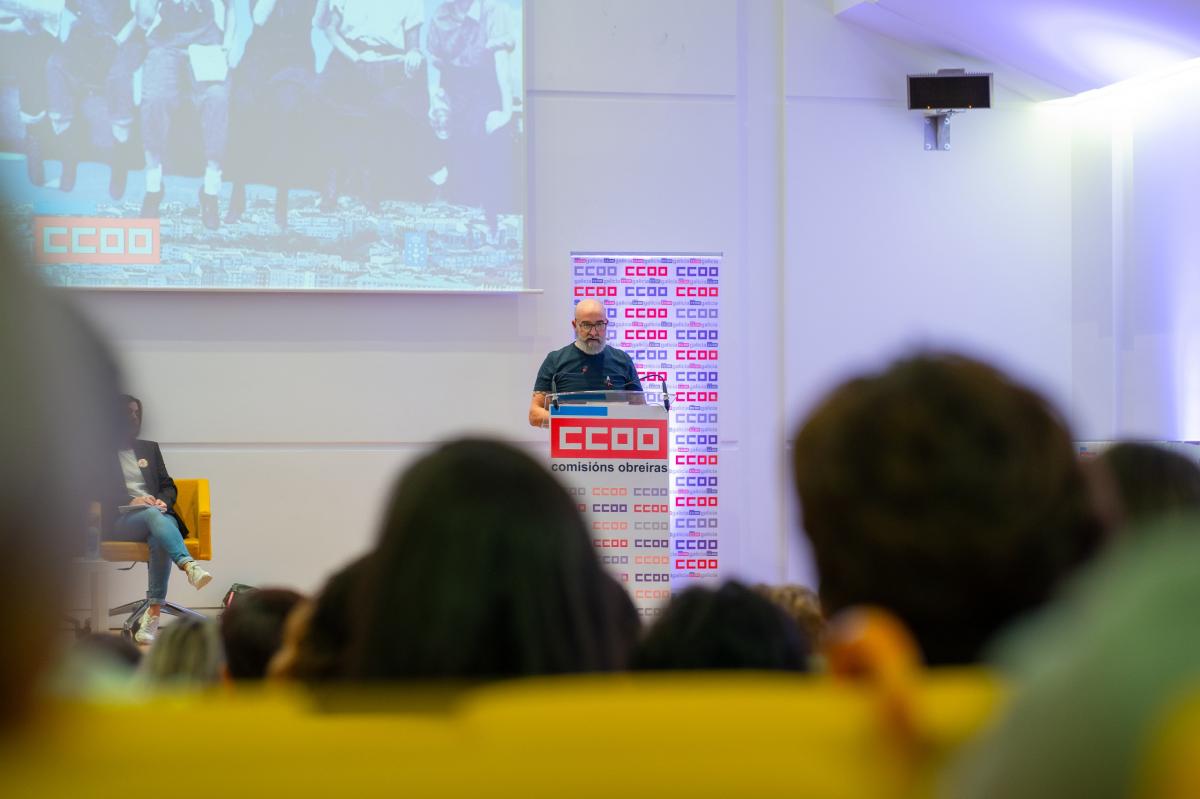 Asemblea de CCOO sobre traballadoras en sectores feminizados