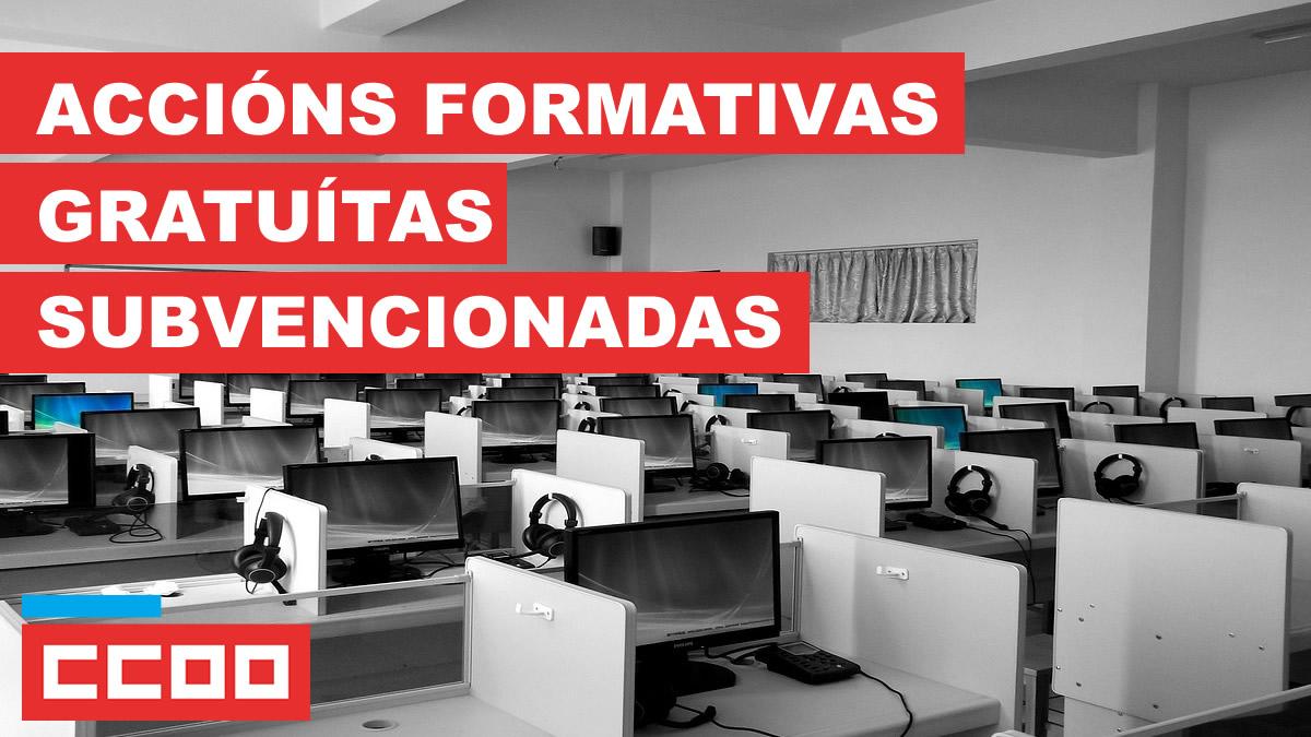 Accins formativas gratutas subvencionadas