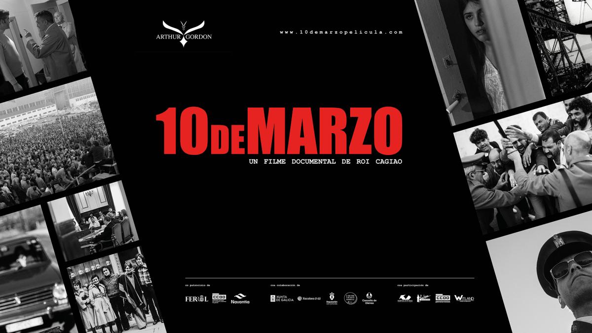 Cartel anunciador do documental '10 de Marzo'
