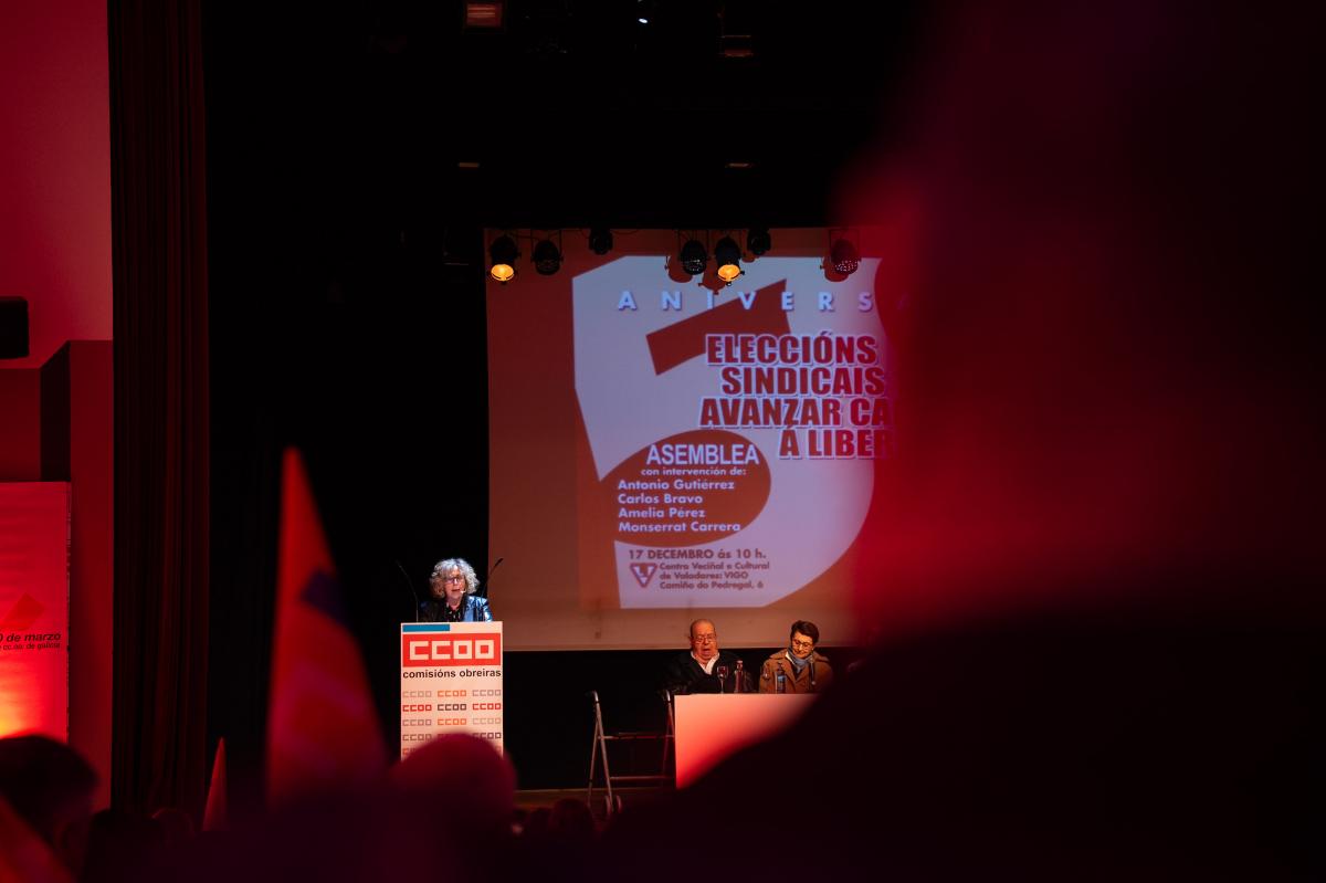 II CCOO celebra en Vigo asemblea para conmemorar o 50.º aniversario das «eleccións sindicais» que dinamitaron o sindicato vertical
