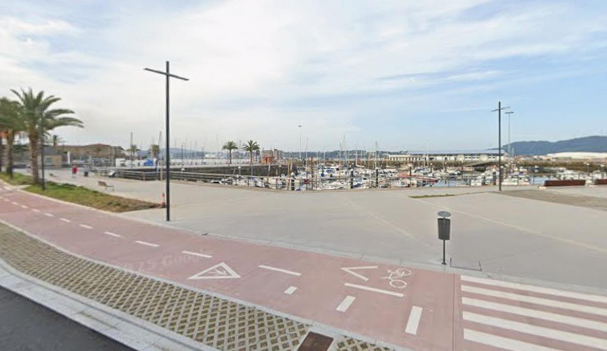 Vista do porto de Ferrol / Google Maps