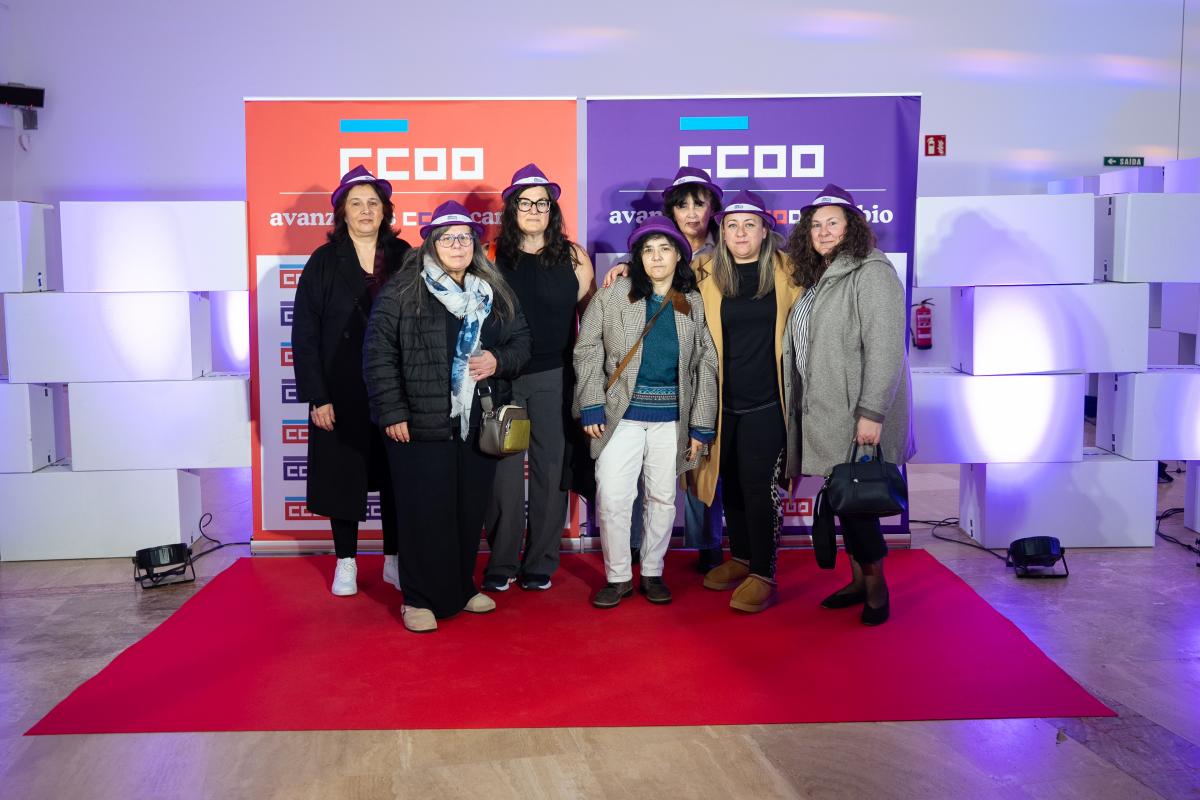 Photocall II Asemblea de Sectores Feminizados e Precarizados