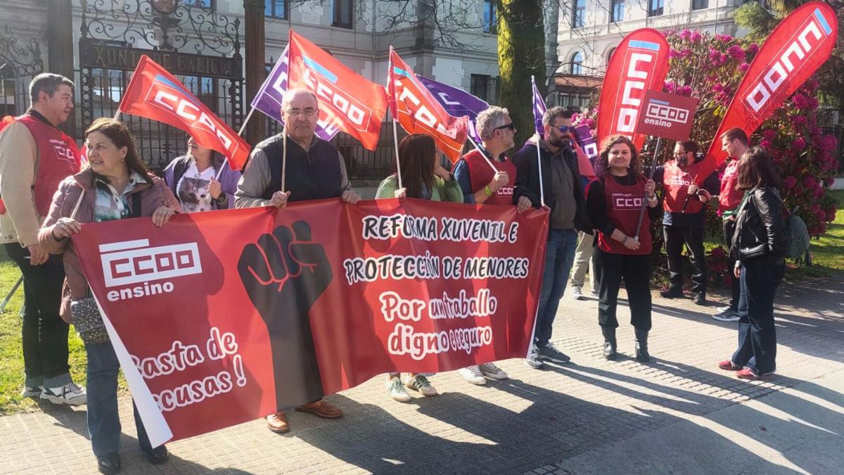 Concentracin por un traballo digno no sector de reforma xuvenil e proteccin de menores