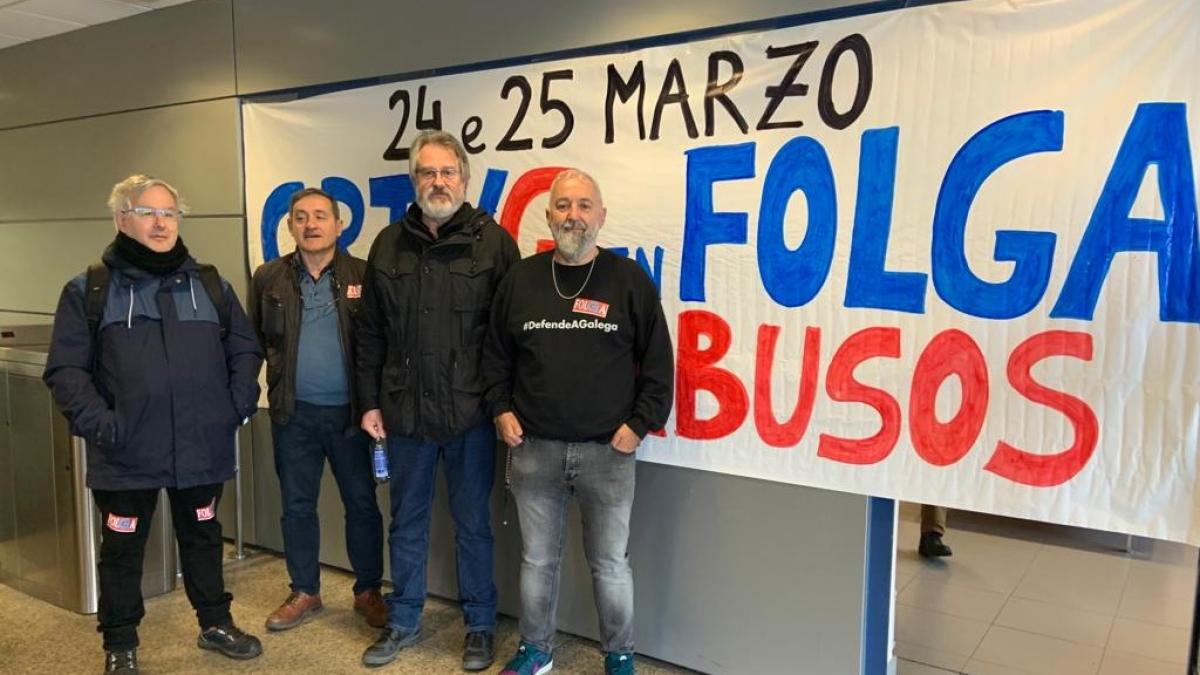 Membros da seccin sindical de CCOO na CRTVG