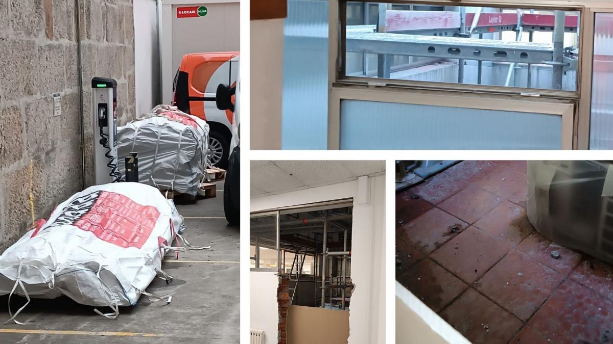CCOO denuncia a maneira en que se realizou o procedemento, sen informar o persoal nin selar axeitadamente as zonas de traballo