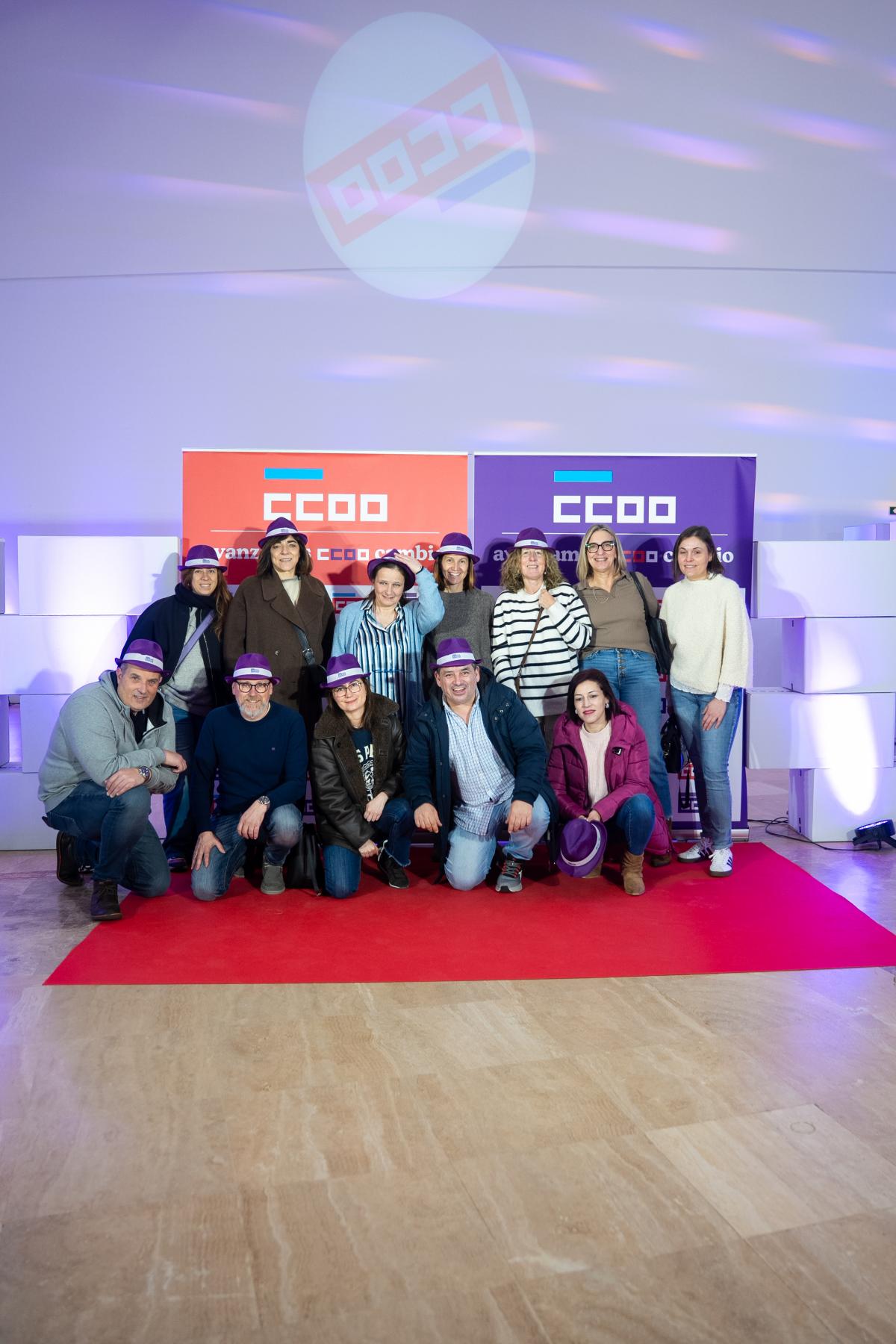 Photocall II Asemblea de Sectores Feminizados e Precarizados