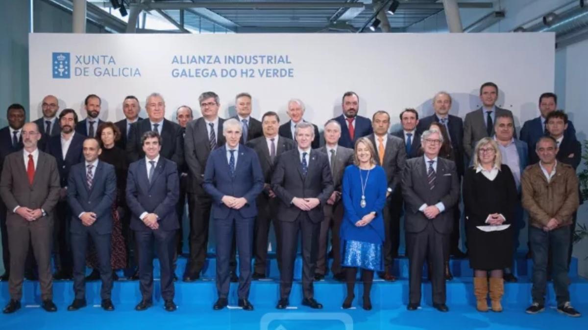 Constituda a Alianza Industrial Galega do H2 Verde
