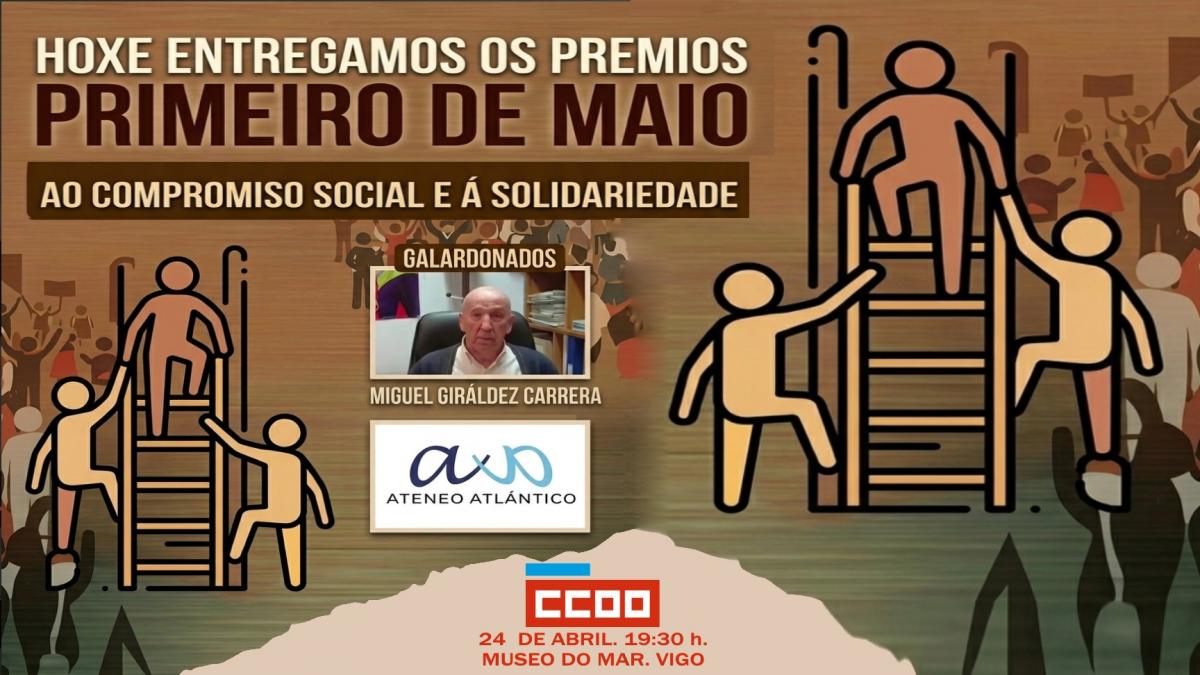 1º de maio galardóns. U.C. CCOO VIGO