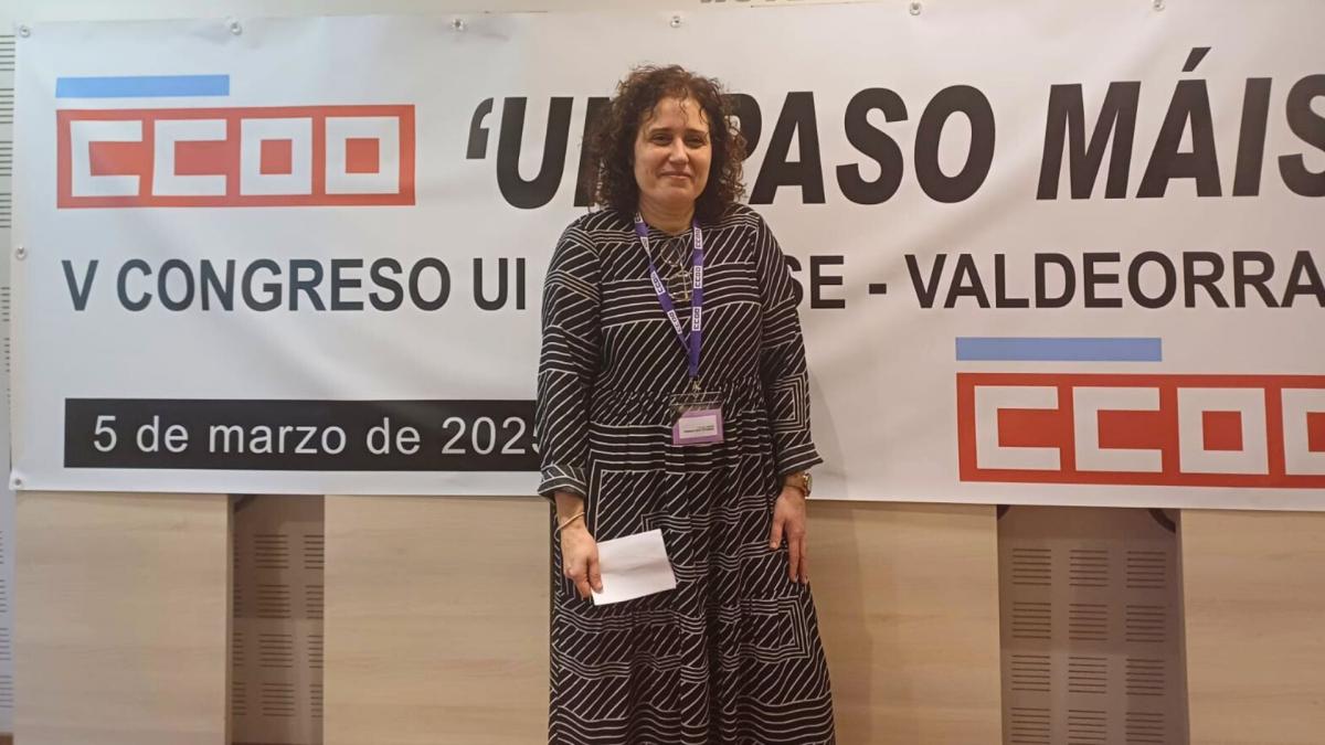 Dorinda Gonzlez Len, secretaria xeral da U. I. de Ourense-Valdeorras