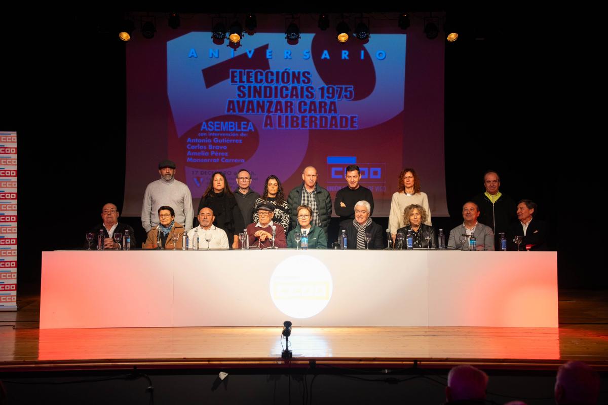 Asemblea 50.º aniversario das «eleccións sindicais» que dinamitaron o sindicato vertical