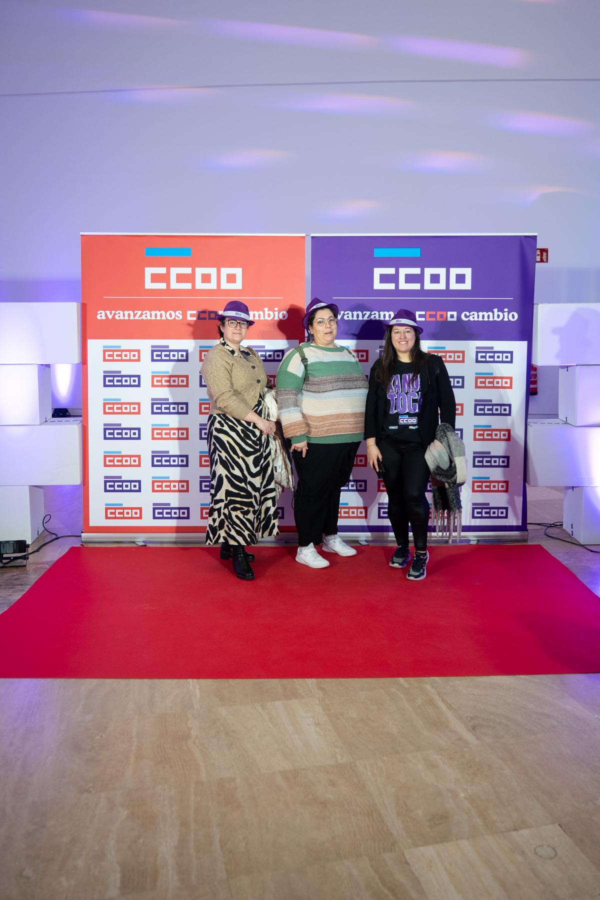 Photocall II Asemblea de Sectores Feminizados e Precarizados