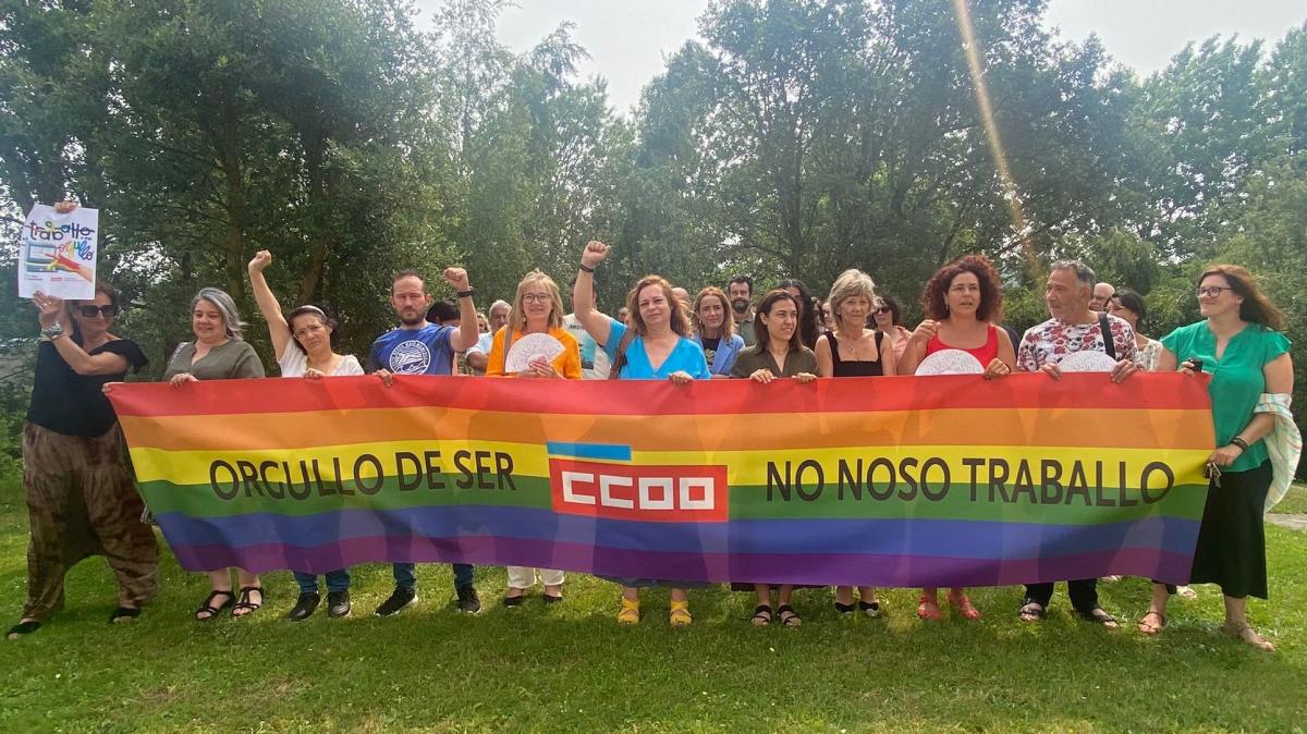 CCOO reivindica o «orgullo de ser» nos centros de traballo