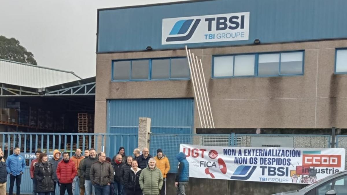 O comité de empresa de TBSI (O Porriño) rexeita os despedimentos