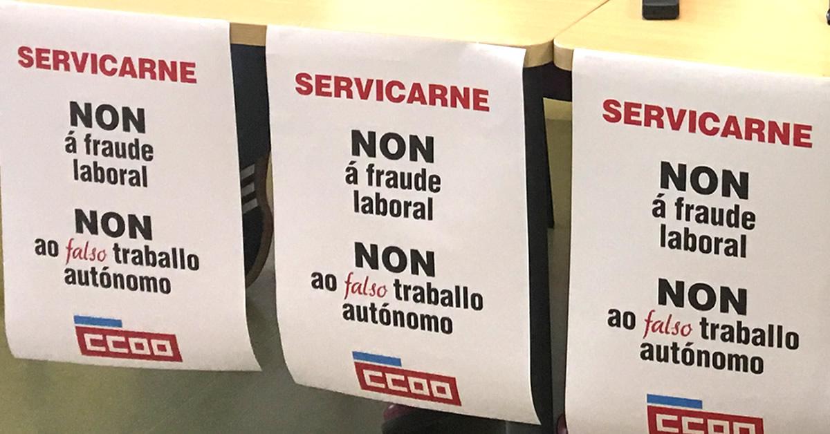 CCOO leva moito tempo cun intenso labor de denuncia da fraude laboral no sector crnico