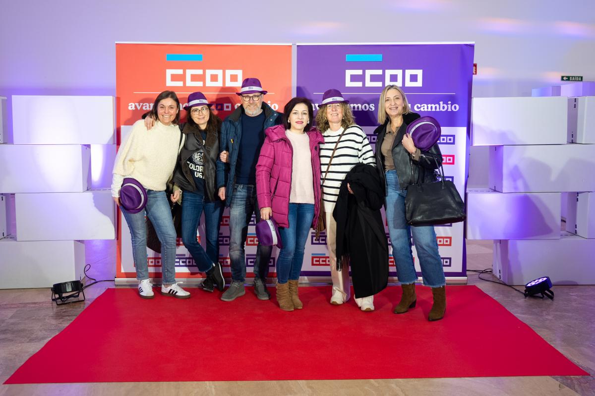 Photocall II Asemblea de Sectores Feminizados e Precarizados