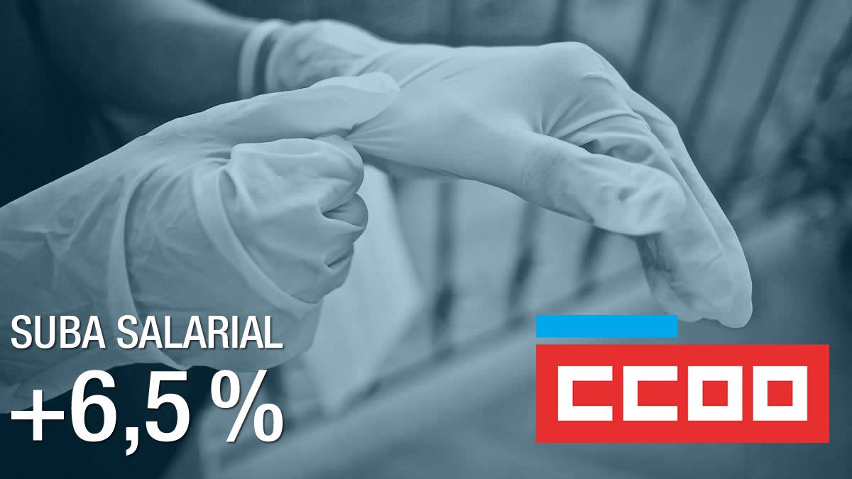 CCOO logra a suba salarial do 6,5% no SAF de Vedra