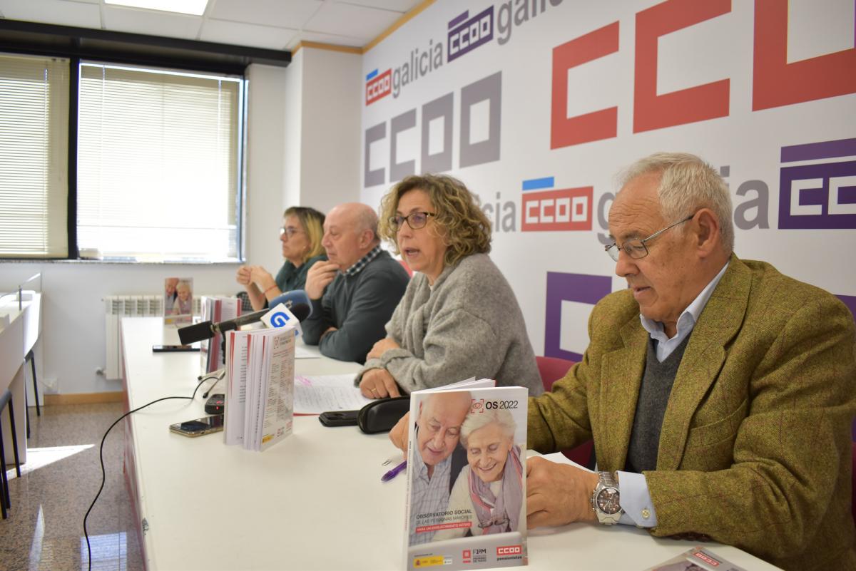 CCOO presentou as conclusins do Observatorio das persoas maiores